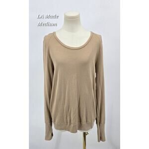 LA Made Long Sleeve Lightweight Thermal Pullover